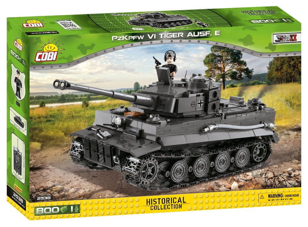 COBI 2538 Niemiecki Czołg PzKpfw VI Tiger Ausf. E