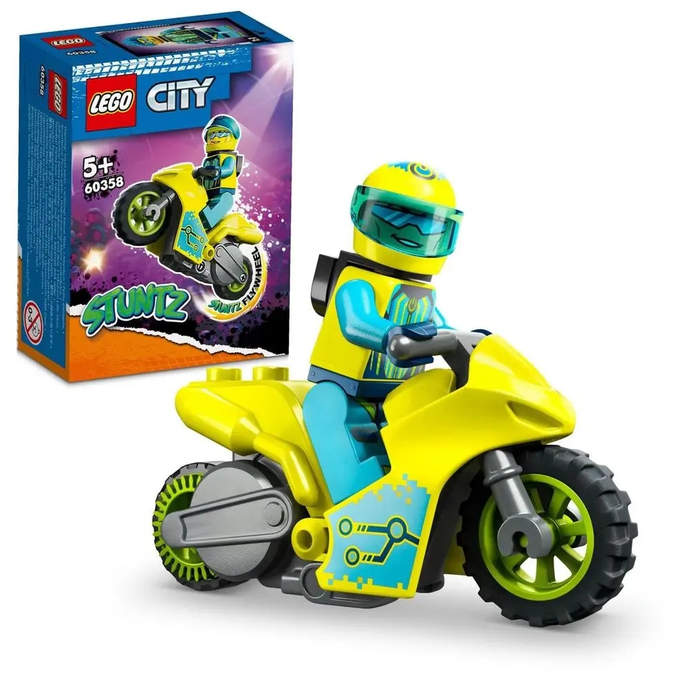 LEGO CITY 60358 Cybermotocykl kaskaderski