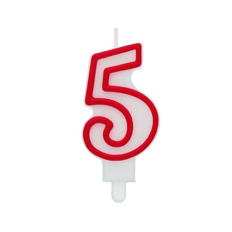 świeczka urodzinowa ''5''  PF-SCC/5 — 3