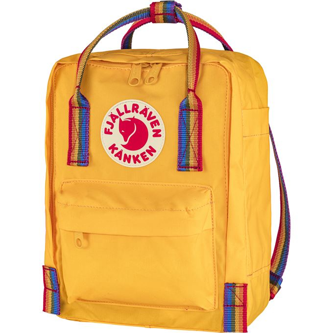 Batoh Kanken Rainbow Fjallraven Mini- Warm Yellow