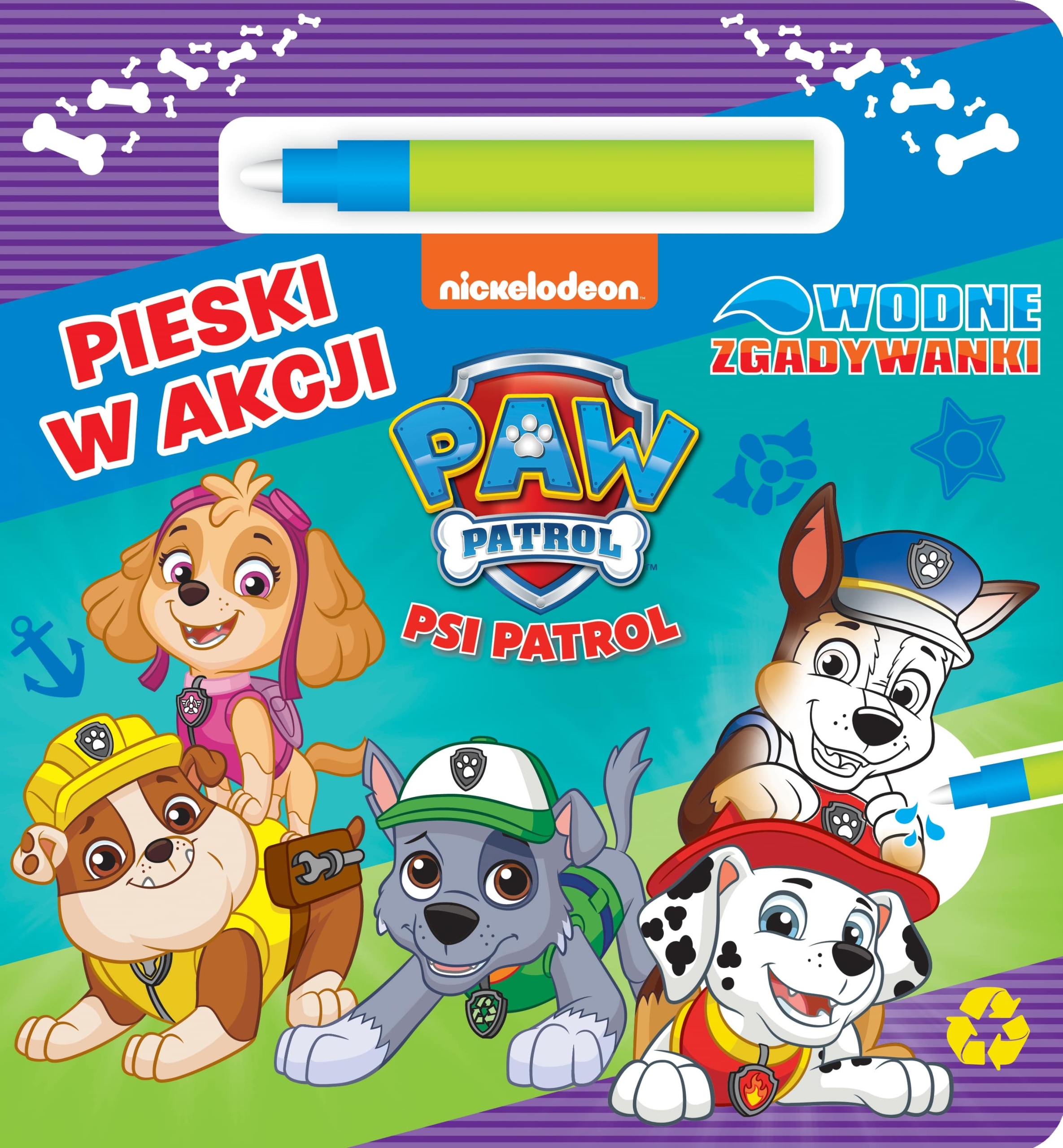 

Wodne Zgadywanki 2 Psi Patrol Wodna Kolorowanka