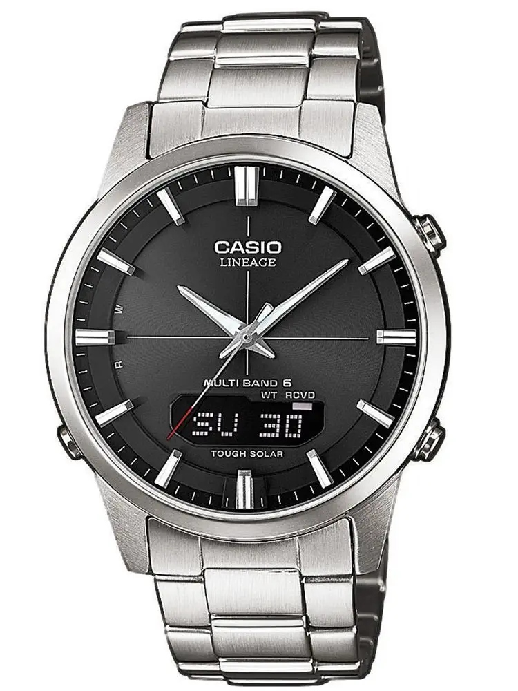 Pánské hodinky Casio LCW-M170D-1AER stříbrné, náramek
