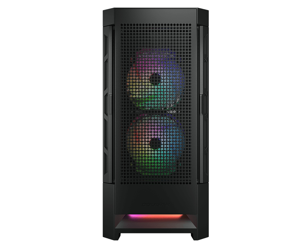 COUGAR Obudowa Duoface RGB, Midi Tower, Czarna — 17