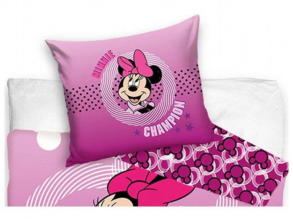 komplet pościeli  MYSZKA MINNIE 140x200+ 70x90cm    MNN209402-PP — 4