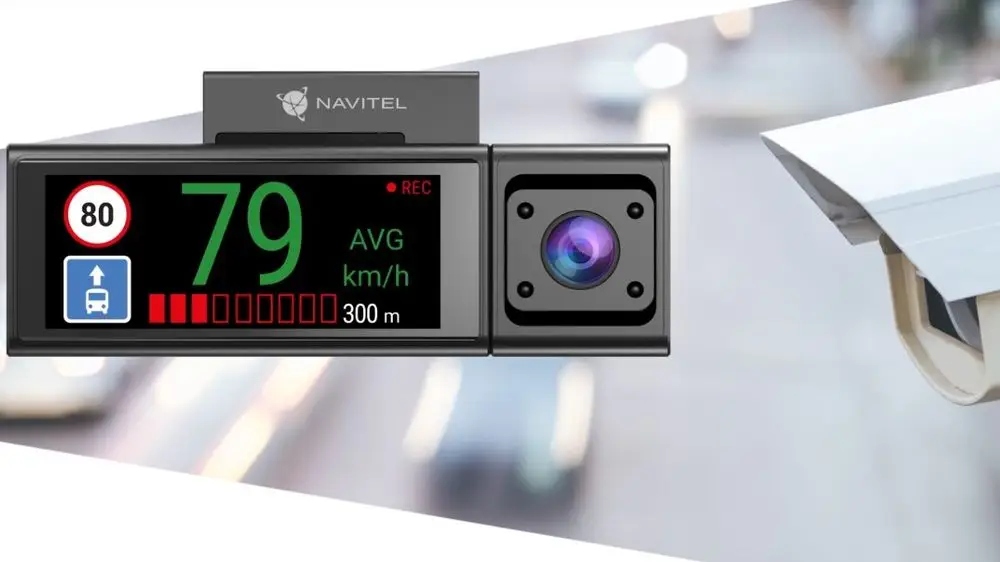 Wideorejestrator Navitel Rc3 Pro GPS WiFi + 64 GB Przekątna ekranu 3.16