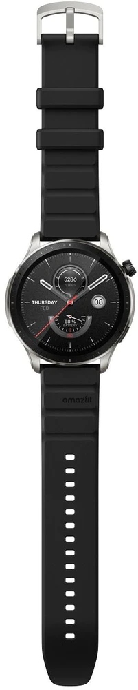 Smartwatch Amazfit GTR 4 BLACK ZEGAREK SPORTOWY GPS MONITOR TĘTNA SpO2 Model GTR 4