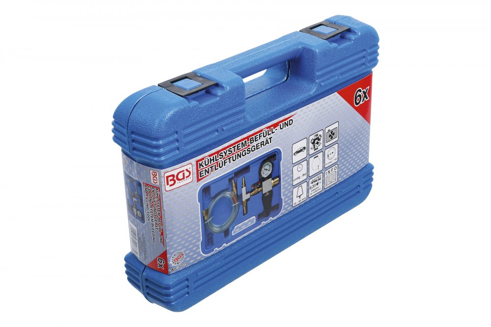 Тестер утечки системы охлаждения BGS Technic