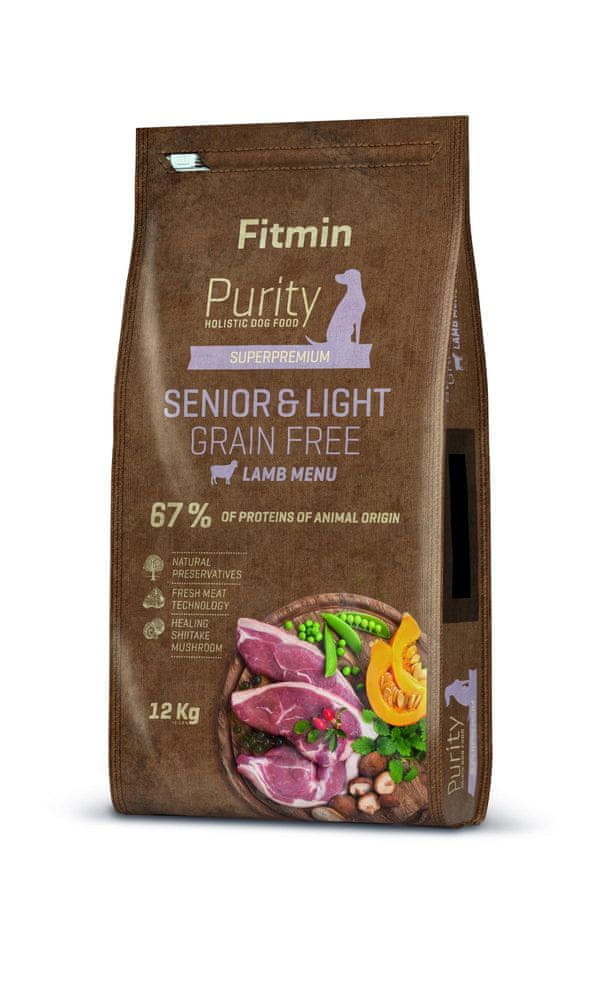 Fitmin suché jehněčí krmivo 12 kg