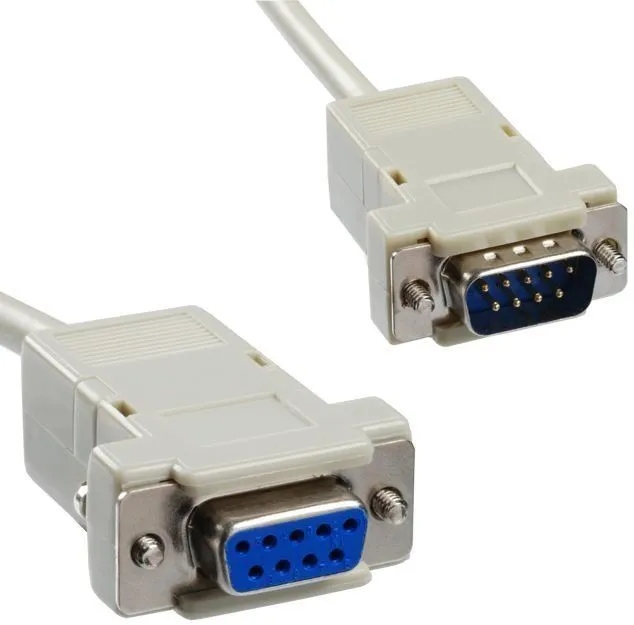 Premiumcord Kabel szeregowy przedłużacz 5 m (Canon 9M/9F, odłączany, RS232)