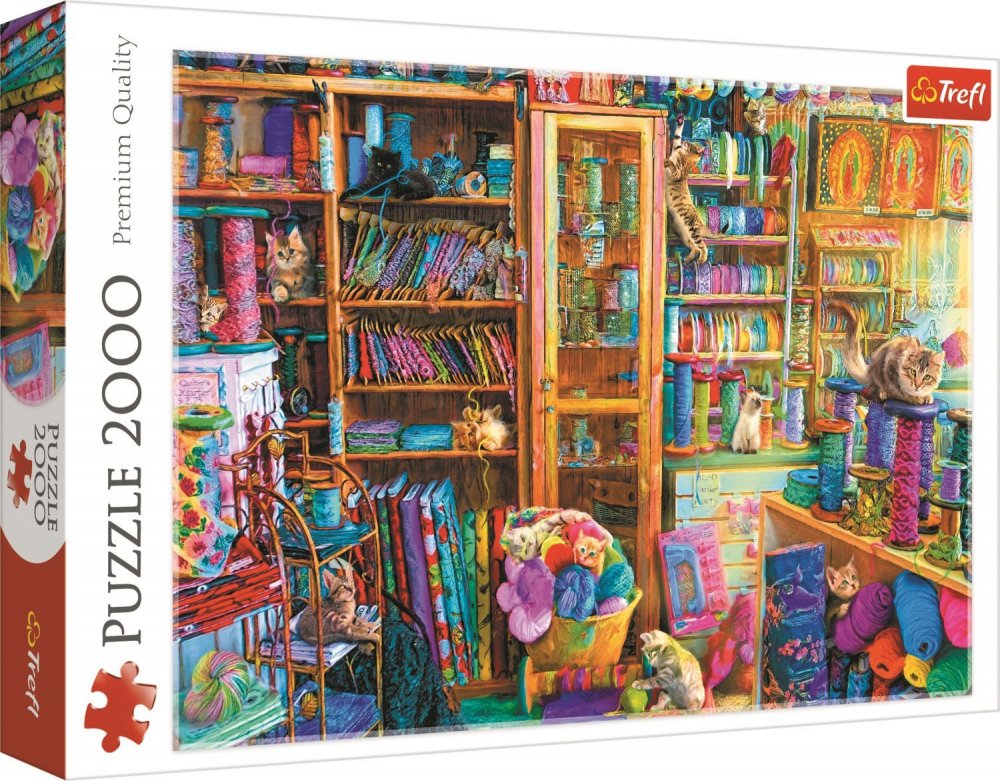 PUZZLE 2000 KOCI RAJ 27113