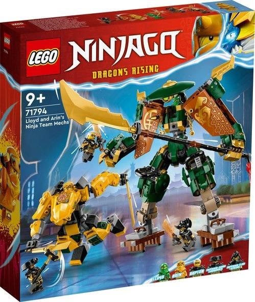 LEGO Ninjago Lloyd, Arin a jejich tým nindža robotů 71794