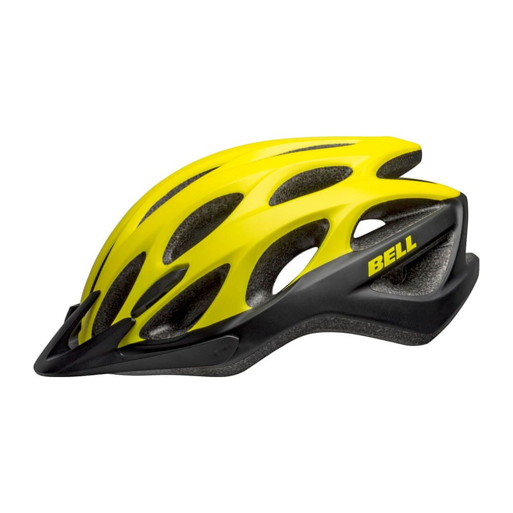 Přilba mtb Bell Traverse matte hi-viz černá, velikost Univerzální (54–61 cm)