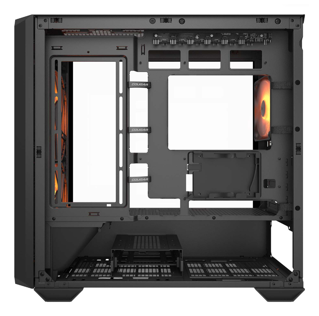 COUGAR Obudowa MX600 Mini RGB, Mini Tower, Czarna — 9