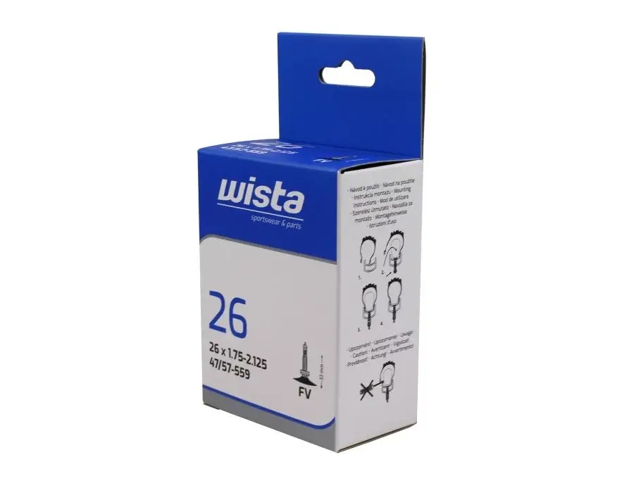 Dętek za rower Wista 26×1,75–2,125 – 80008