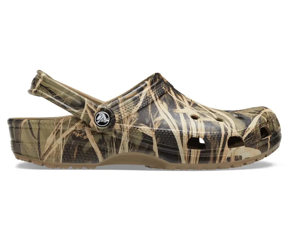 Nazouváky Crocs Classic Realtree M5/W7 37,5 Khaki