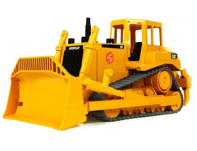 Buldożer Bruder CAT 02422 żółty 1:16