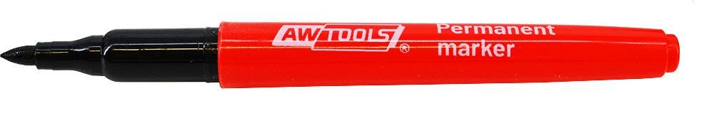 Marker permanentny czarny AW Tools 5 szt. Marka inna