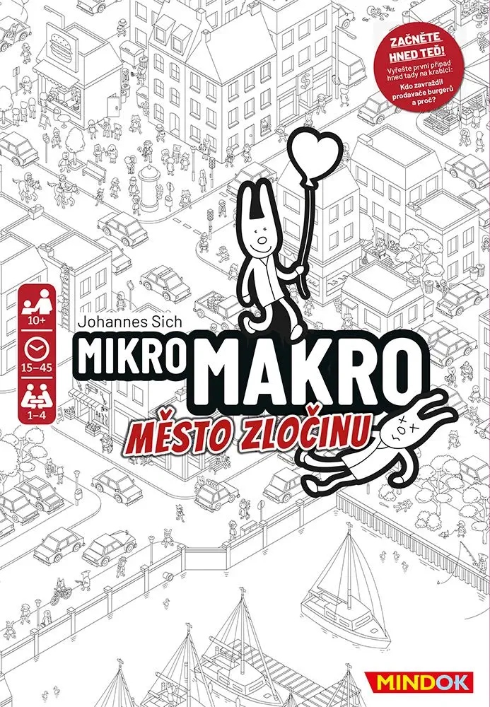 Desková hra Mindok MicroMacro: Město zločinu