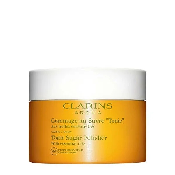 Clarins Cukrový peeling Aroma Tonic 250g Esenciální oleje