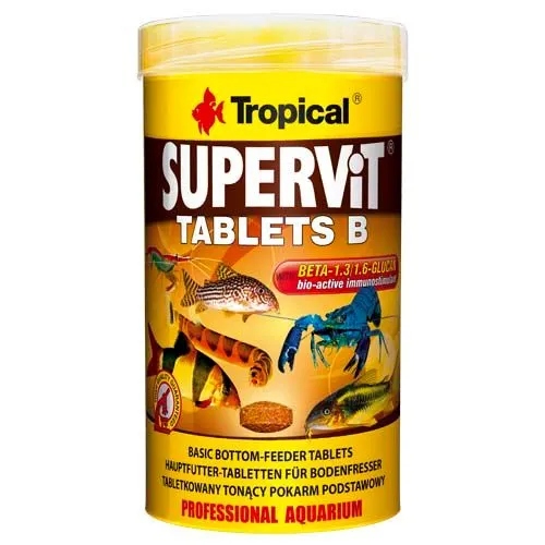 Levně 2X Tropical SuperVit Tablety B 250ml 830 ks