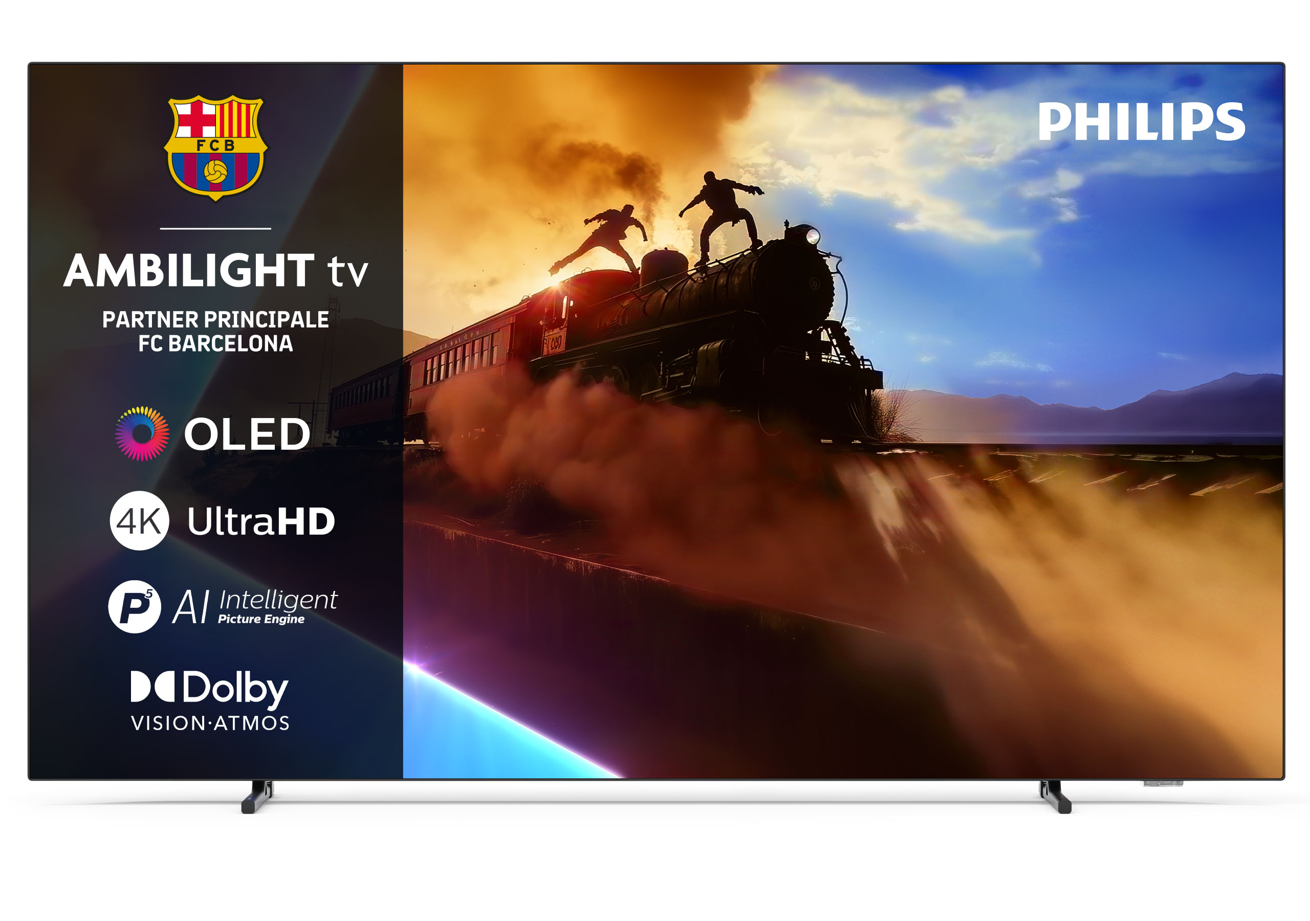 Philips Telewizor Ambilight 4K OLED 120 Hz Procesor P5 AI 55