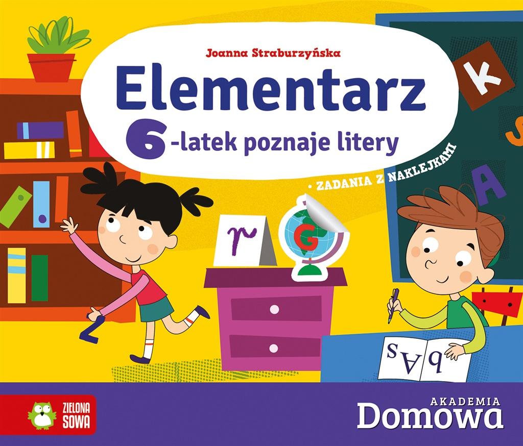 

Elementarz. 6-latek poznaje litery Zielona Sowa