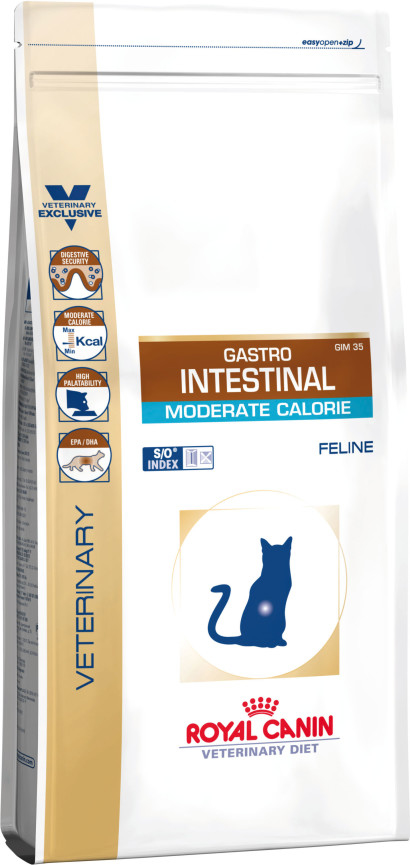 Levně Krmivo Gastrointestinální Střední Kalorie 2 Kg Royal Canin