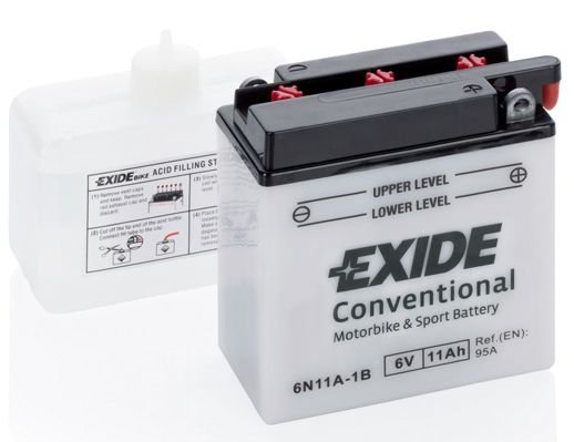 Akumulator Motocyklowy 11 Ah Exide Conventional 6N11A-1B