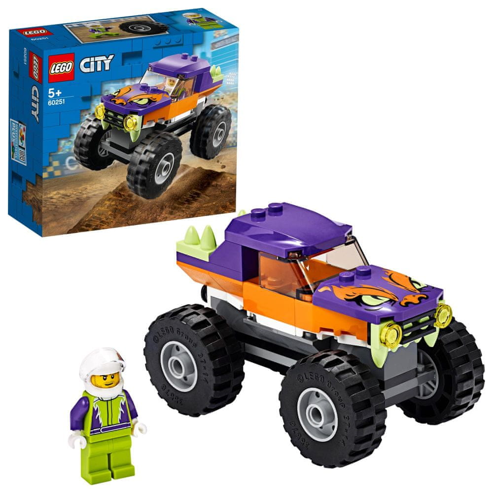 Lego City 60251 Monster truck Auto Stavebnice Monstertruck Nové