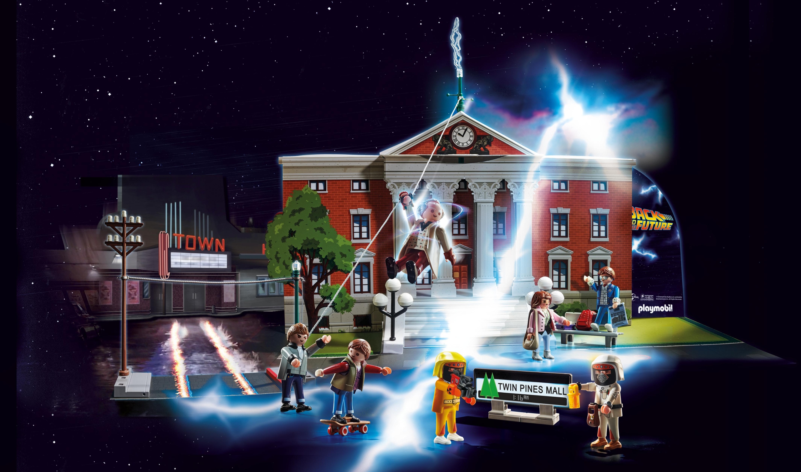 Адвент-календарь Playmobil Back to the Future 70574, фигурки и транспорт, 97 деталей, от 5 лет — фото 6