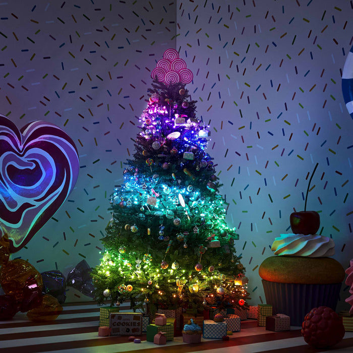 Twinkly Lampki Choinkowe Multicolor 400 Led Sterowane Telefonem IOS Android — miniatura 14