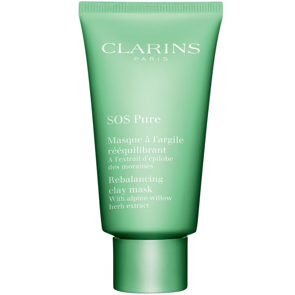 Clarins Sos Pure Rebalancing Clay Mask 75 ml (Čisticí jílová maska pro vyrovnání pleti)