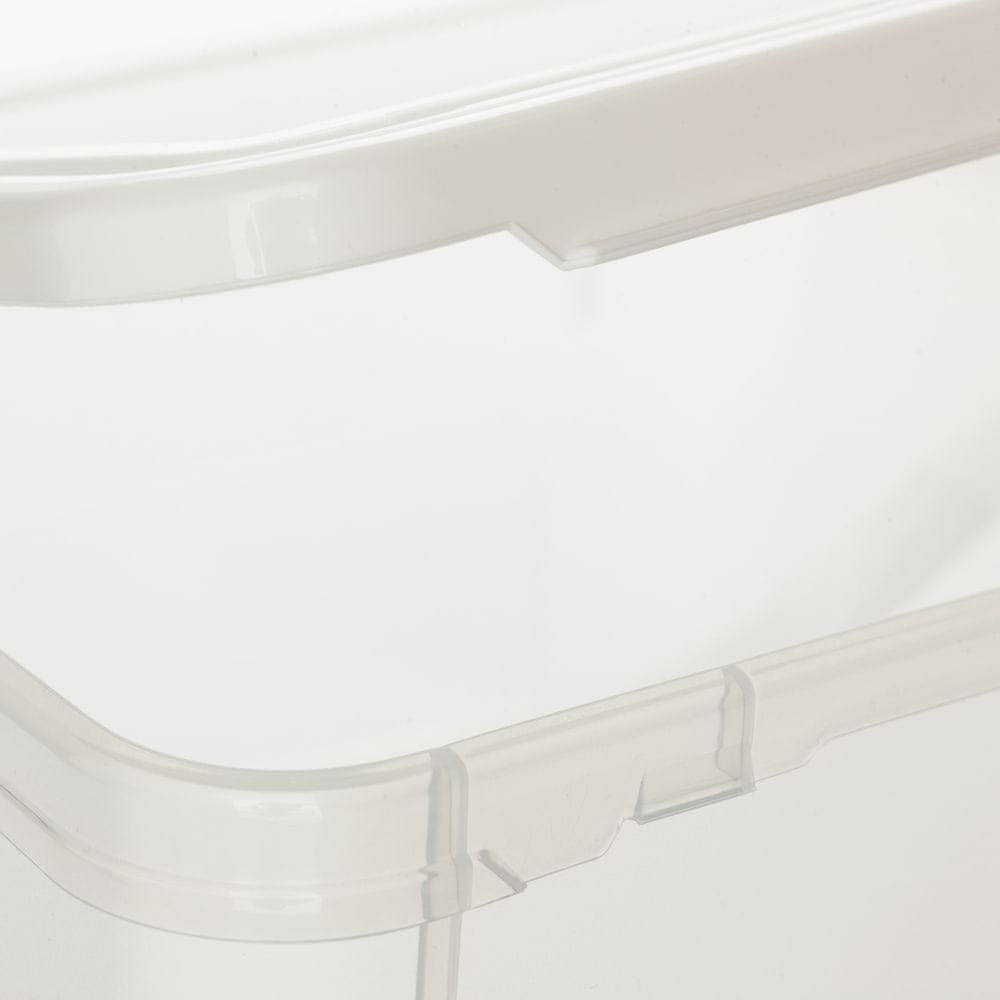 Pojemnik Koszyk na proszek kapsułki detergenty Rotho 9 l Przezroczysty Kolor przezroczysty