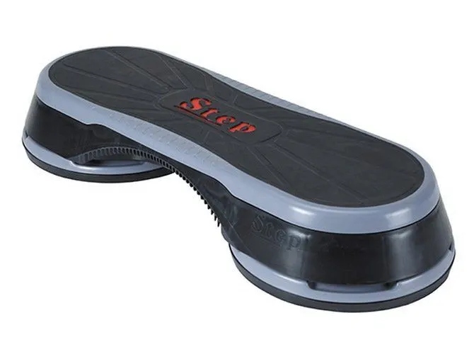Fitness step bedýnka Sedco 776TR 100x33x12/17/22cm černá