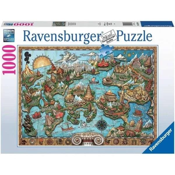 

Puzzle 1000 Ravensburger Atlantyda