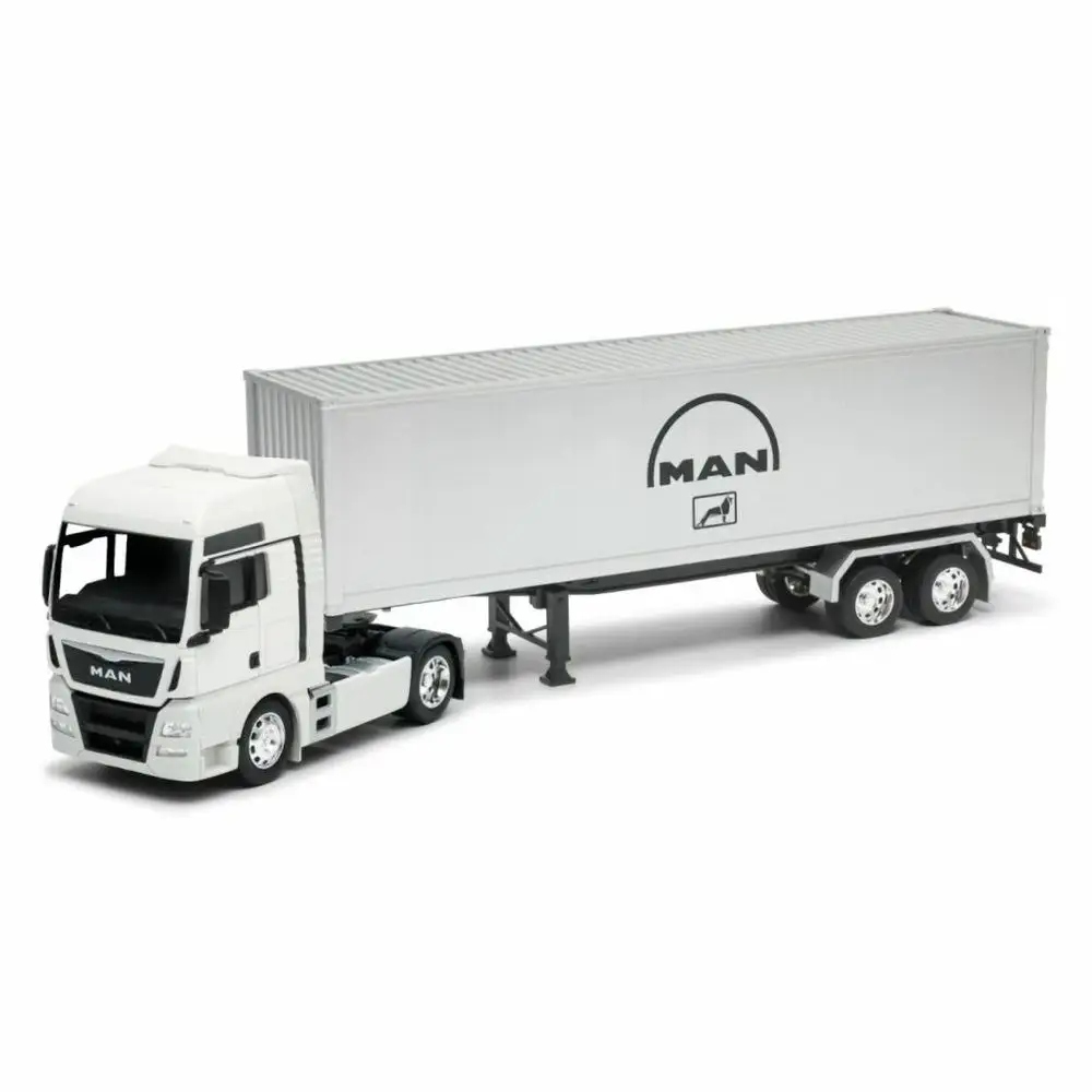 CIĘŻARÓWKA WELLY TRUCK Z PRZYCZEPĄ 1:32 MAN TIR