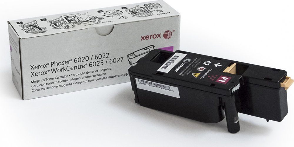 Toner Xerox 106r02761 červená (purpurová)