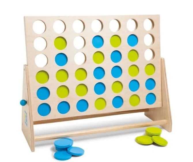 Bs Toys, Gra 4 w Rzędzie Niebiesko-Zielone XL