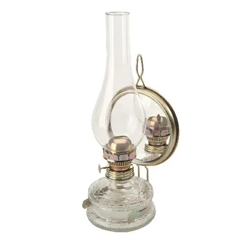 11" zrcadlová petrolejová lampa s válcem Cz