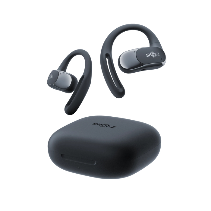 Shokz OpenFit Air Przewodnictwo powietrzne Bluetooth 5.2 Czarny