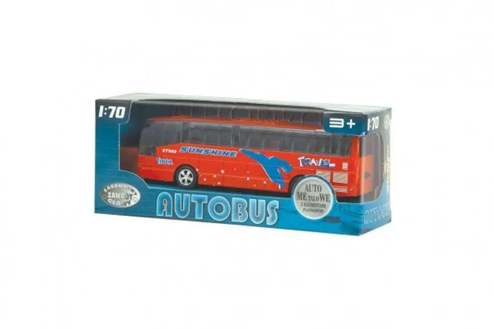 

Autobus metalowy z dźwiękami Dromader 718220