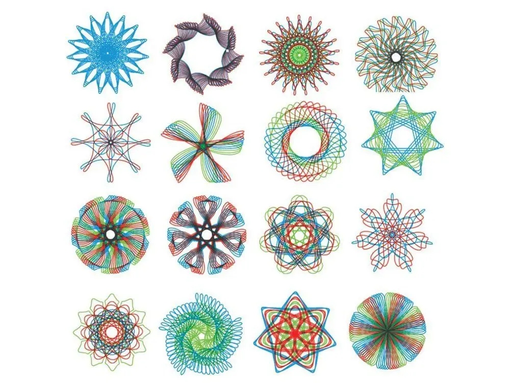 Spirograf zestaw zabawka edukacyjna ZA2583 Marka Jokomisiada