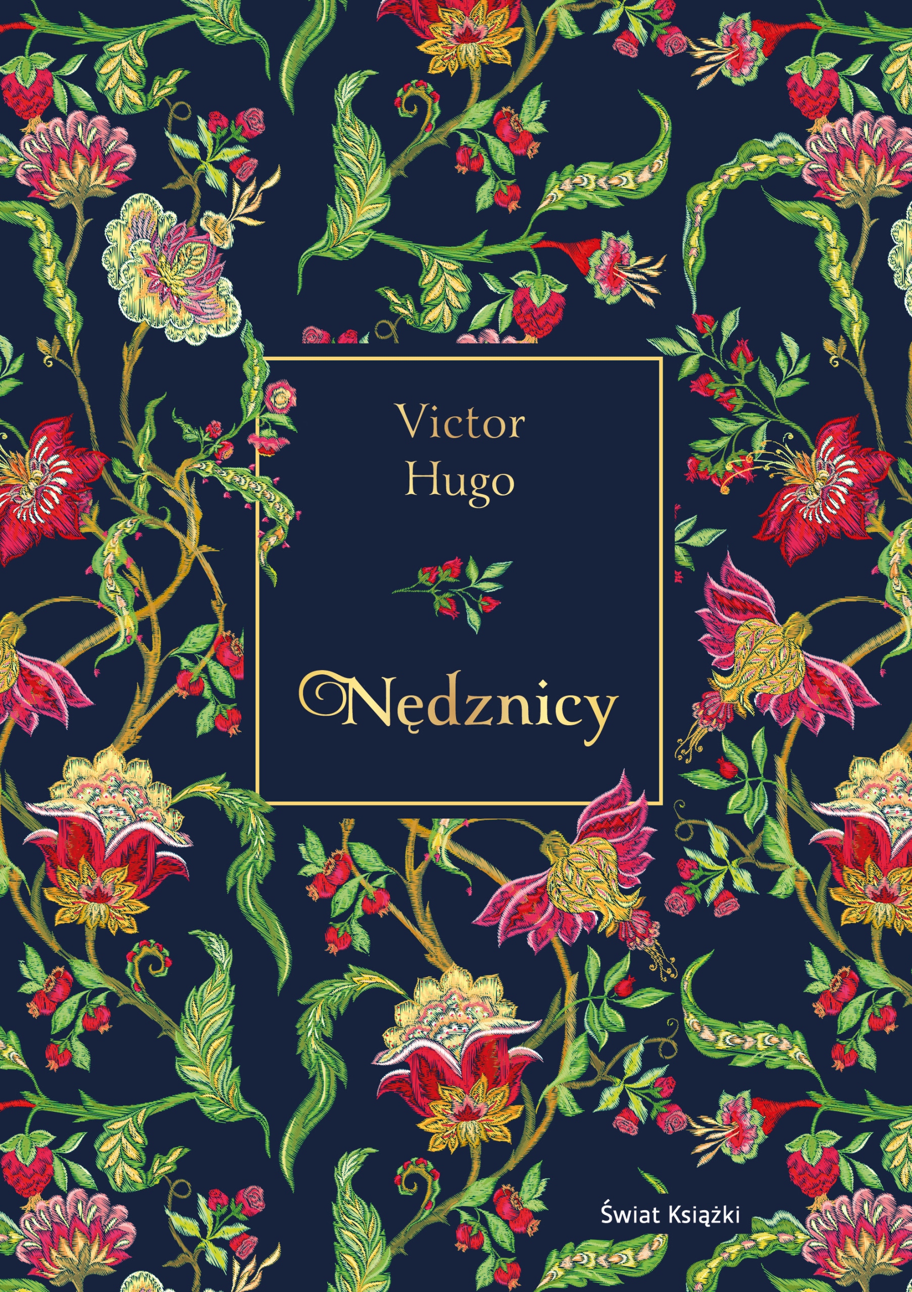 Nędznicy Victor Hugo twarda Świat Książki