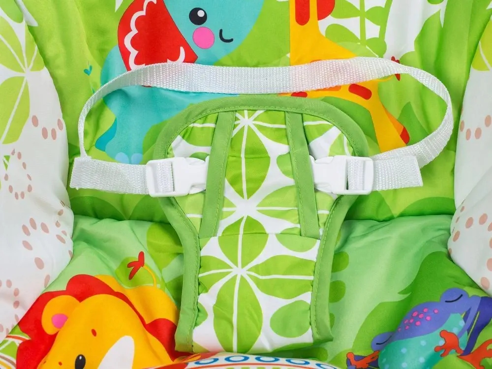 LEŻACZEK BUJACZEK DLA DZIECI FOTELIK ZABAWKI WIBRACJE DŹWIĘKI 3W1 Szerokość produktu 42.5 cm