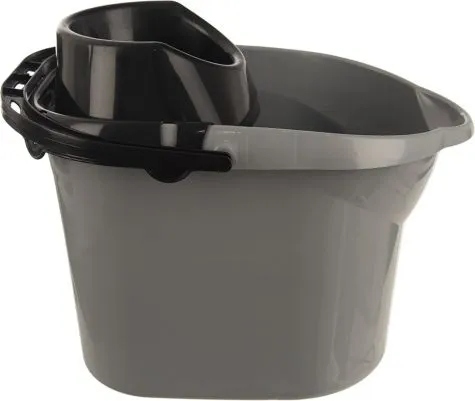 Levně Šedý kbelík na mop 12 l