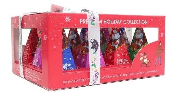 Levně English Tea Shop Vánoční červený hranolový Čaj 12x2g