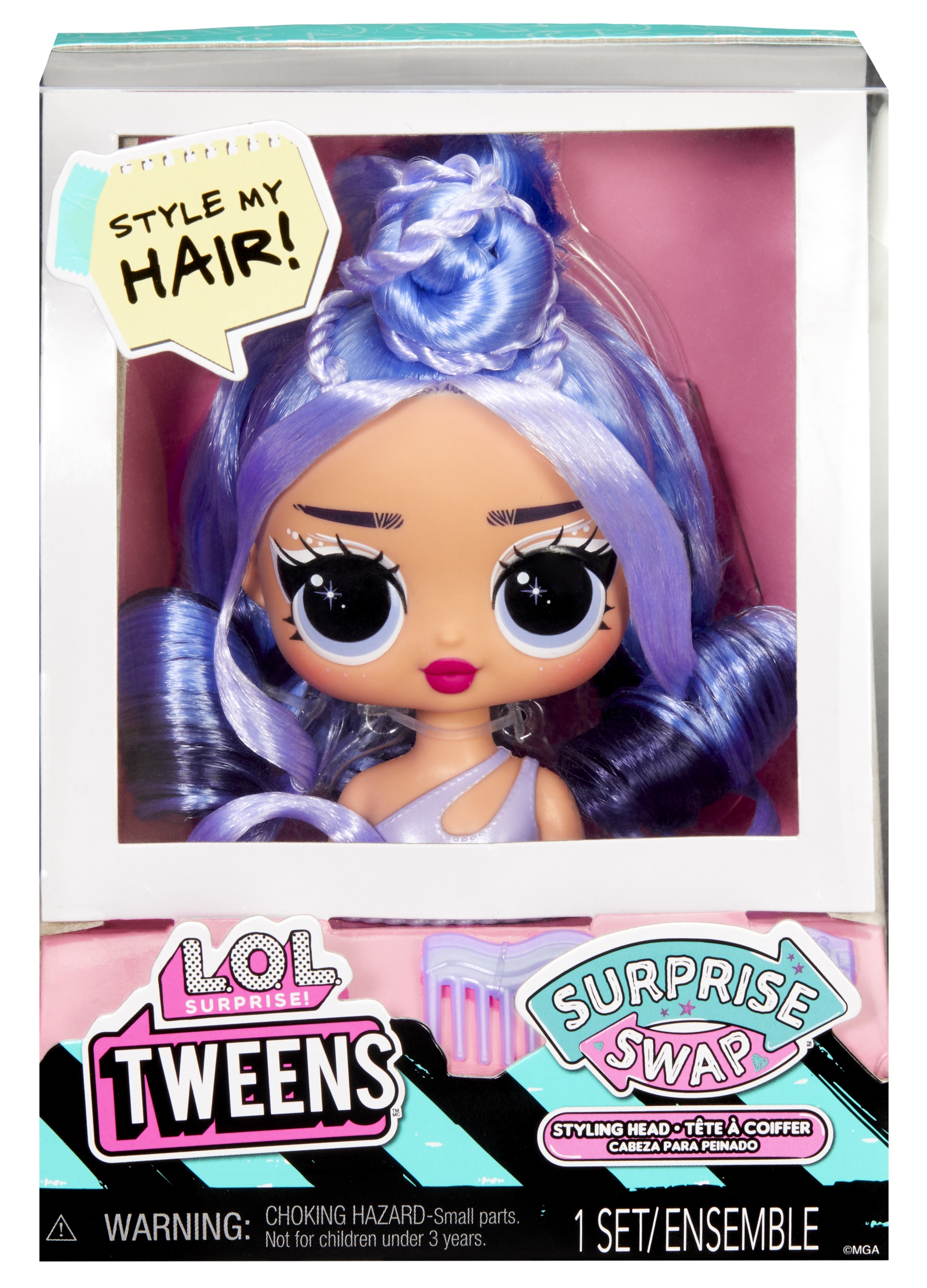 LOL Tweens Swap Styling Head