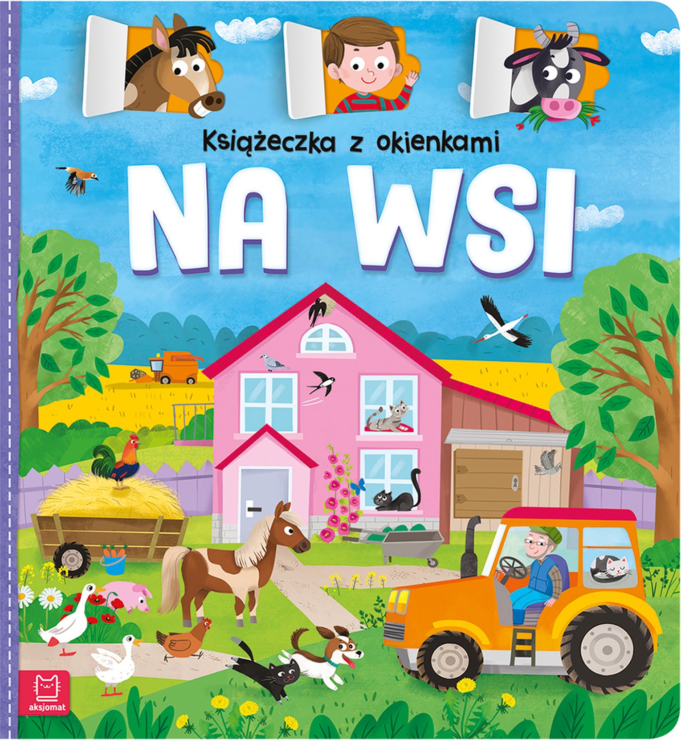 

Książeczka z okienkami Na wsi Agnieszka Bator