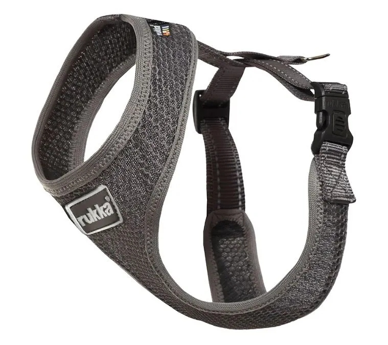 Levně Rukka Pets Postroj Rukka Comfort Air šedý M