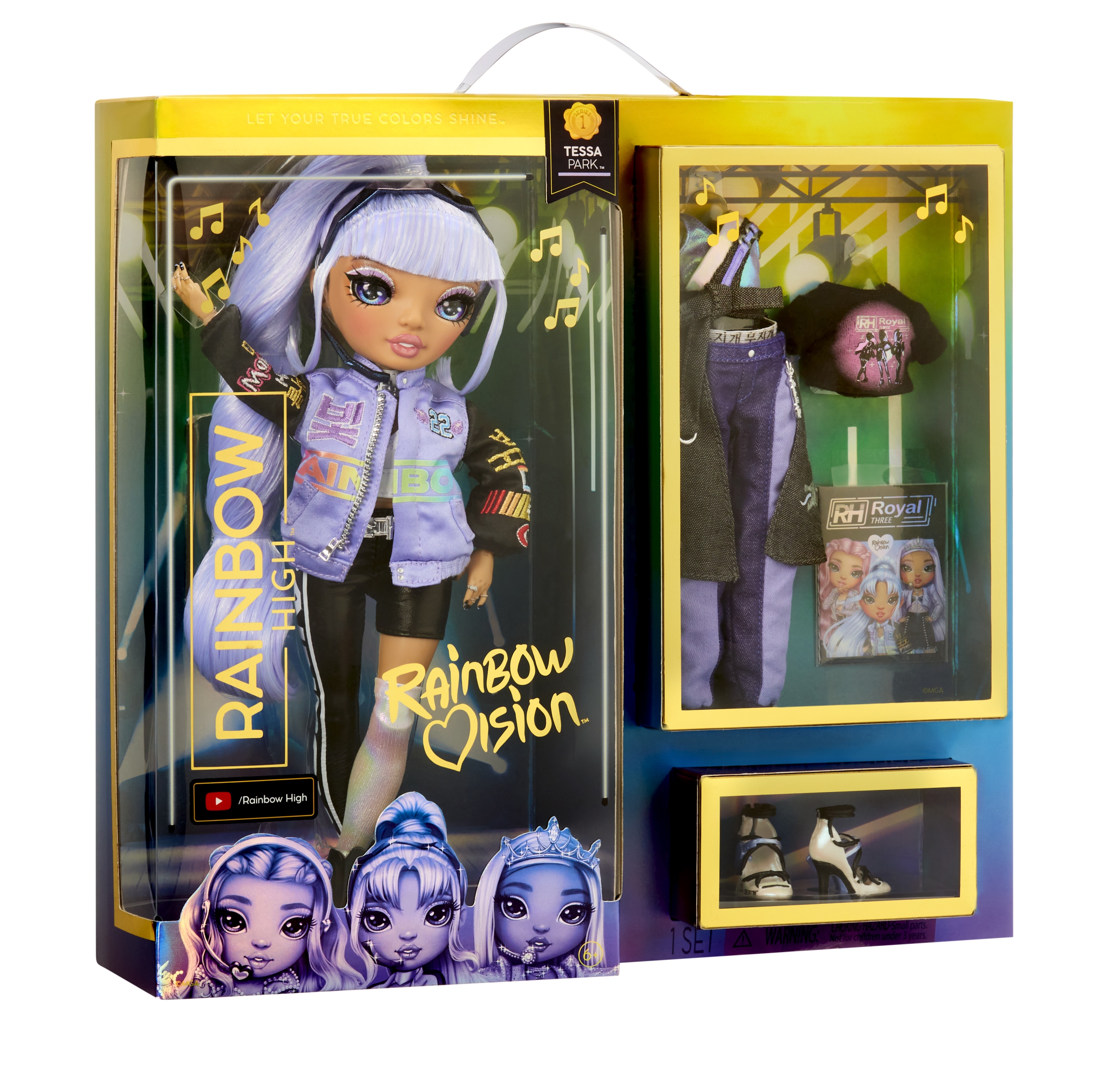 

Rainbow High Fashion Doll Tessa Park Perwinkle